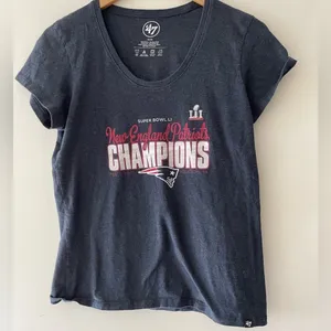 47 Brand Patriots‎ Super Bowl 47 T-Shirt 2017 thumbnail 1