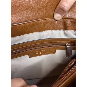 LC Lauren Conrad Brown Satchel Crossbody Convertible Shoulder Bag Purse thumbnail 5