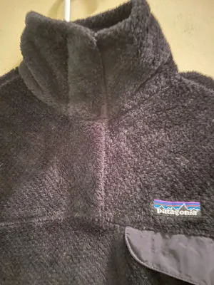 Patagonia Re-Tool Snap T Pullover Black Fleece Soft Warm Pockets Women’s XS thumbnail 5