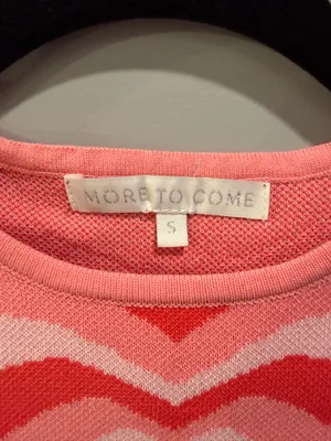 Revolve More To Come Harper Heart Print Cropped Top Pink Multi thumbnail 5