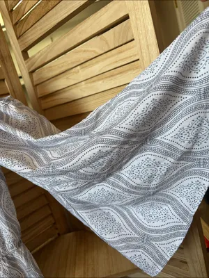 Boho Tassel Tie Printed Cold thumbnail 2