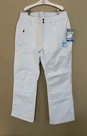 Arctic Quest White Ski Pants Woman’s X-Large MSRP $100 FLAWED-MARKS thumbnail 1