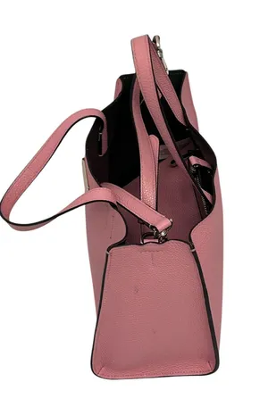 Sam Medium Satchel Rococo Pink Leather thumbnail 8