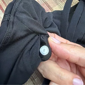 Lululemon Athletica black Strappy Tank Top thumbnail 4