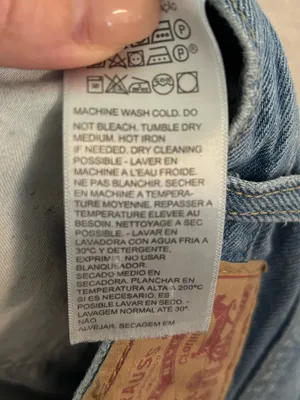 LEVIS 100% Cotton 94’ Baggy Distressed Jeans thumbnail 7