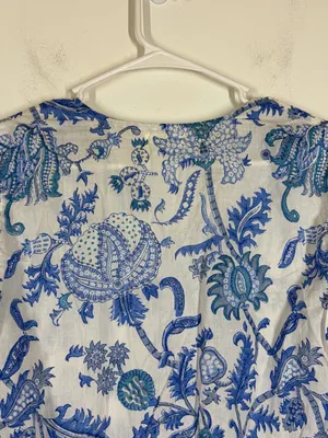 Roller Rabbit Amanda Kurta Top Size Small thumbnail 11