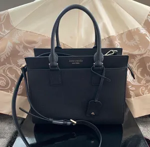 black Kate Spade Cameron Medium Satchel thumbnail 4