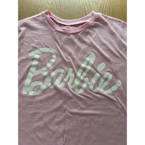 Women’s Barbie Tshirt Cotton Polyester Stretchy Light Pink size Small/Medium thumbnail 2