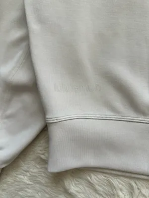 Lululemon Sweatshirt Softstreme Perfectly Oversized Cropped Crew Pullover Sz 8 thumbnail 7