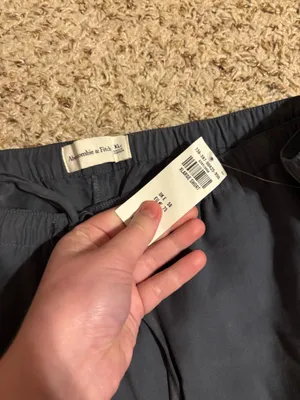 NWT Abercrombie and fitch pull-on cargo pants thumbnail 4