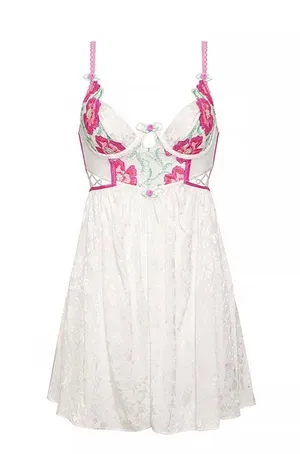 For Love And Lemons Festival Floral Slip Dress thumbnail 3