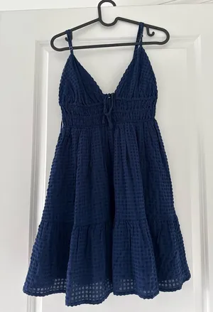 Aeropostale Navy Blue Gameday Sundress thumbnail 1
