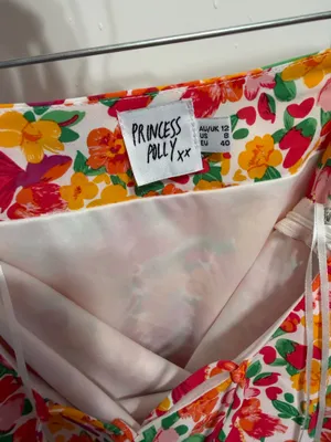 Floral Mini Princess Polly Dress thumbnail 2