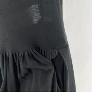 Lunn‎ by Lilith Black Lightweight Cotton Dress Mesh Trim Fit & Flare Pockets thumbnail 13