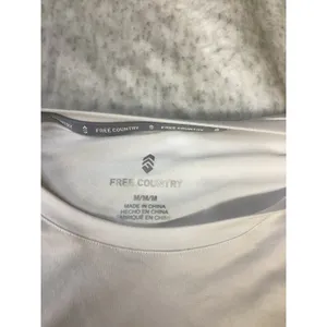 Free Country Womens Microtech Chill Dolman Sleeve Top White Medium 7ILAS4327 NWT thumbnail 3
