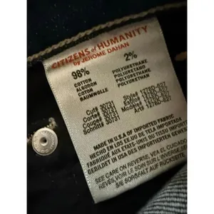 Citizens of Humanity Ava Low Rise Straight Leg Jeans 25 thumbnail 8