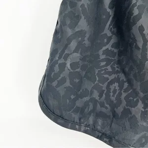 ZYIA Active Bomber Animal Print Running Shorts Women's XL Black Athletic thumbnail 6