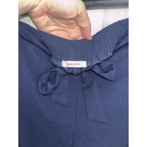 NWOT Maurice's Navy Wide Leg Pull On Crop Pant Large Pockets Beachy Casual thumbnail 6