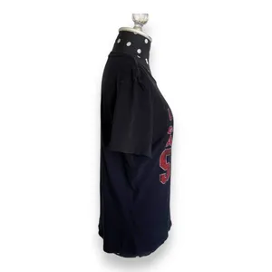 The Victory Womens‎ Tee Sz M UGA Dawgs Sweet Tea SEC Black Red Bulldogs thumbnail 5