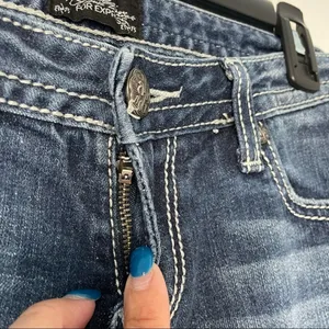ReRock For Express Women's Jeans Skinny Size‎ 6 Regular thumbnail 11
