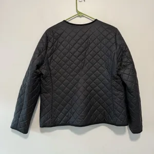 J. Crew Signature Puffer Quilted‎ Lightweight lady jacket in Black Size 14 thumbnail 6