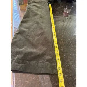 Ann Taylor Loft The Palmer Wide Leg Cordoroy Pants Dark Green Sz 6 Sailor Pocket thumbnail 6