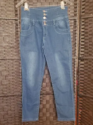 Denim Series: High waisted Pants Blue Size 2X thumbnail 1