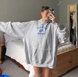 Adidas KU Kansas Hoodie Sweatshirt thumbnail 4