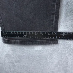 Spanx Shape Jeans Women XL Petite Black Authentic 360 90s Straight Leg 21596Q thumbnail 10
