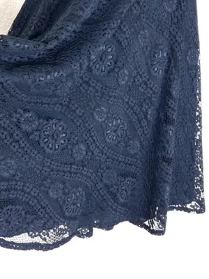 NWT Hello Molly blue lace spaghetti strap short dress whimsy romantic NEW SZ 4 thumbnail 7
