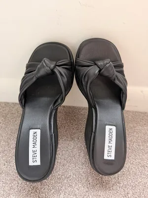 Steve Madden Wedge Sandals Platform thumbnail 4