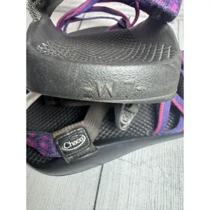 Chacos Women's Sz. 7M Purple Striped Hiking Outdoors Adjustable Strappy Sandals thumbnail 8