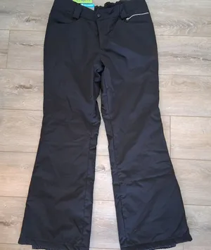 NEW Free Country Women's Insulated Ski Pants Black size Large NWT Snow Pants thumbnail 1