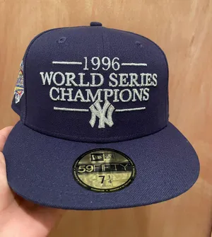 Myfitteds New York Yankees 1996 world champions 1996 World Series patch size 7 1/4 brand new in store exclusive thumbnail 2
