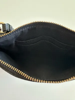 Coach Wristlet Leather Black thumbnail 3