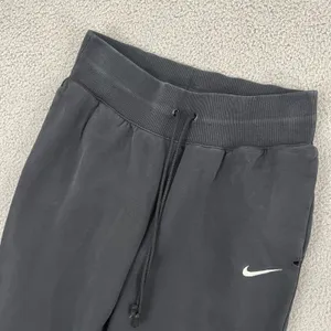 Nike High-Waisted Phoenix Joggers Women M Black Sportswear Lounge Sweatpants thumbnail 2