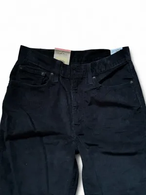 Levi's High-Waist Corduroy Mom Jean Black Ankle Size 27x30 Casual Classic thumbnail 4