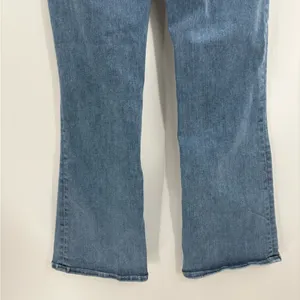 Frame Denim Stretch Cotton Le One Crop Mini Boot Casper Blue Jeans Size 26 thumbnail 13