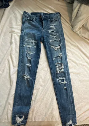 American Eagle Ne(x)t Level Stretch Jeans size 4 thumbnail 1