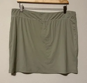 NWT Princess Polly Sage Mini Skirt thumbnail 1