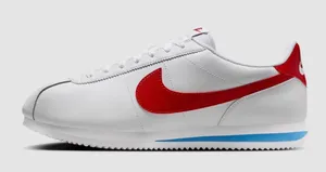 Nike Classic Cortez Leather in the White thumbnail 1
