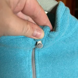 The North Face Polartec Classic Turquoise Fleece Quarter Zip Pullover Size Small thumbnail 7