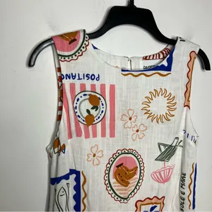 Anthropologie Paper Heart linen Blend dress‎ women’s size small new with tags thumbnail 3