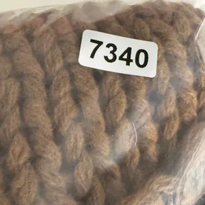 Vince Womens Brown Chunky Wool‎ Blend Open Knit Boat Neck Sweater V039673413 M thumbnail 8