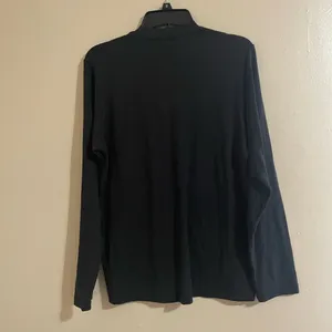 SKIMS boyfriend Long-sleeves T Shirt in Onyx Size XS thumbnail 6
