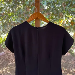 ASOS Design Women's Black Pleated Short Sleeve Midi Dress Size 6 thumbnail 4