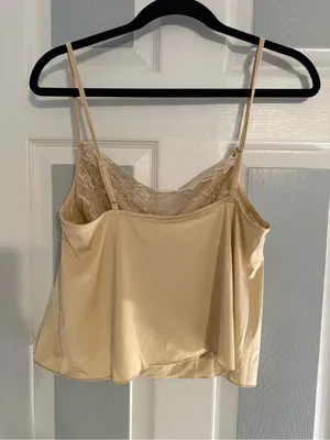 Free People Sophie Camisole in Light Beige thumbnail 3