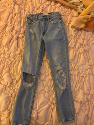 Abercrombie and Fitch High Rise Jeans thumbnail 1