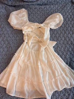 Altar'd State Dress White thumbnail 2