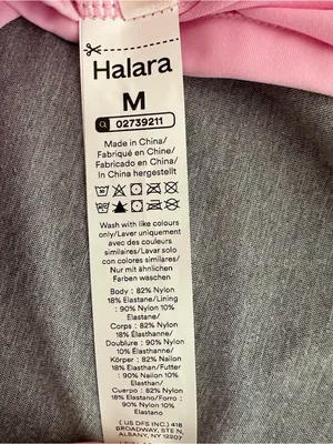 Halara Softlyzero Airy Pink Ruched Midi Dress Size Medium NWT thumbnail 6